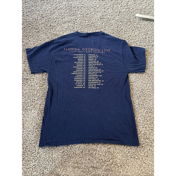 Florida Georgia Line Concert Shirt Medium Band Tee T Shirt M Country - Picture 4 of 4